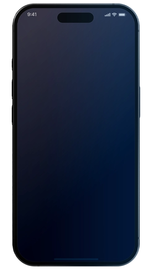 Interfaccia di trading mobile di TrustTraderAI