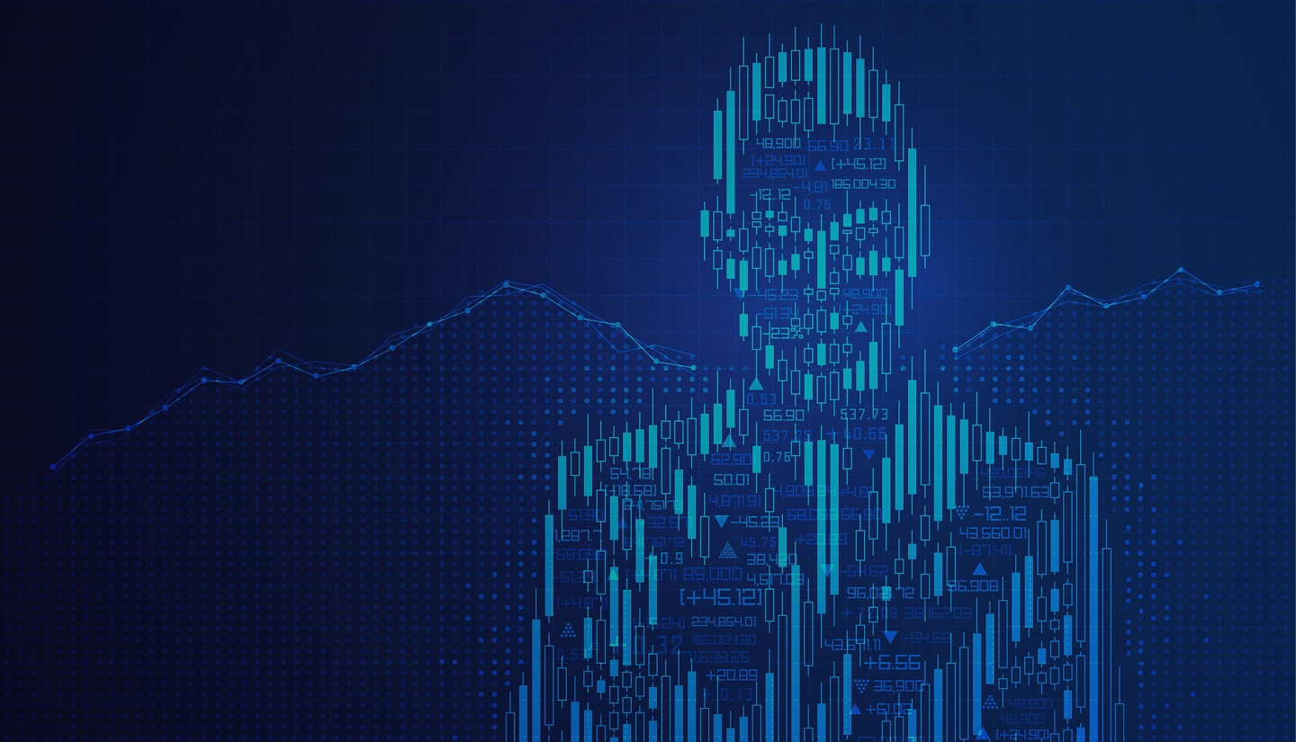 Grafica di sfondo di TrustTraderAI