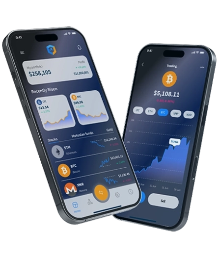 Dashboard per smartphone di TrustTraderAI